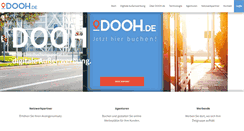 Desktop Screenshot of dooh.de