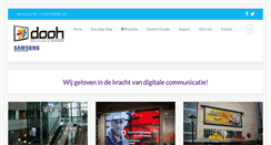 Desktop Screenshot of dooh.nl